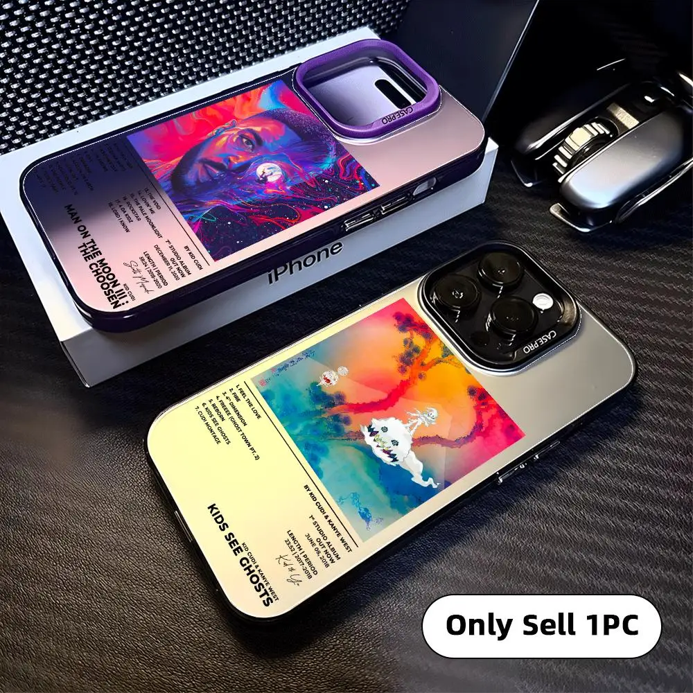 Matte Pc Case - Rapper Kid C-Cudi Telefon Kılıfı iPhone