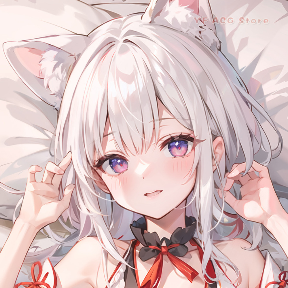 Case Fans - Azur Lane Yukikaze Dakimakura Kapak Çift