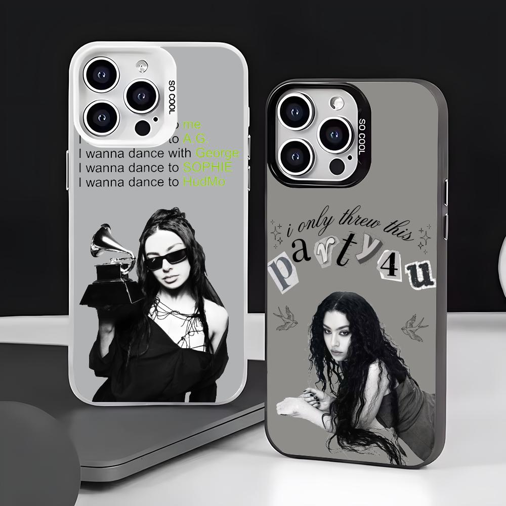 Matte Pc Case - C-Charli Xcx Rapper Havalı Telefon Kılıfı