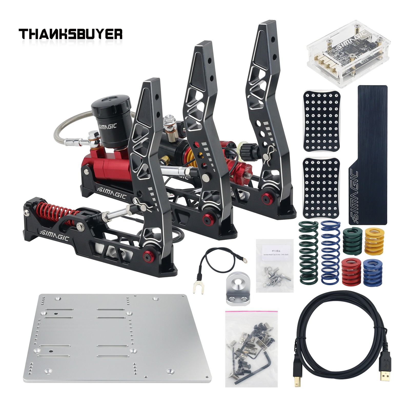 Simagic SIM Pedalları 3 Pedall - Pc Chassis incelemesi ve fiyatı