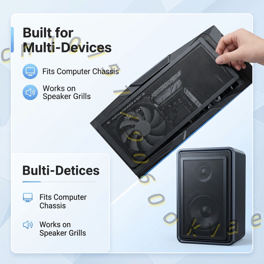 PC bilgisayar kasası fan ızgar - Dust Filter Pc incelemesi ve fiyatı